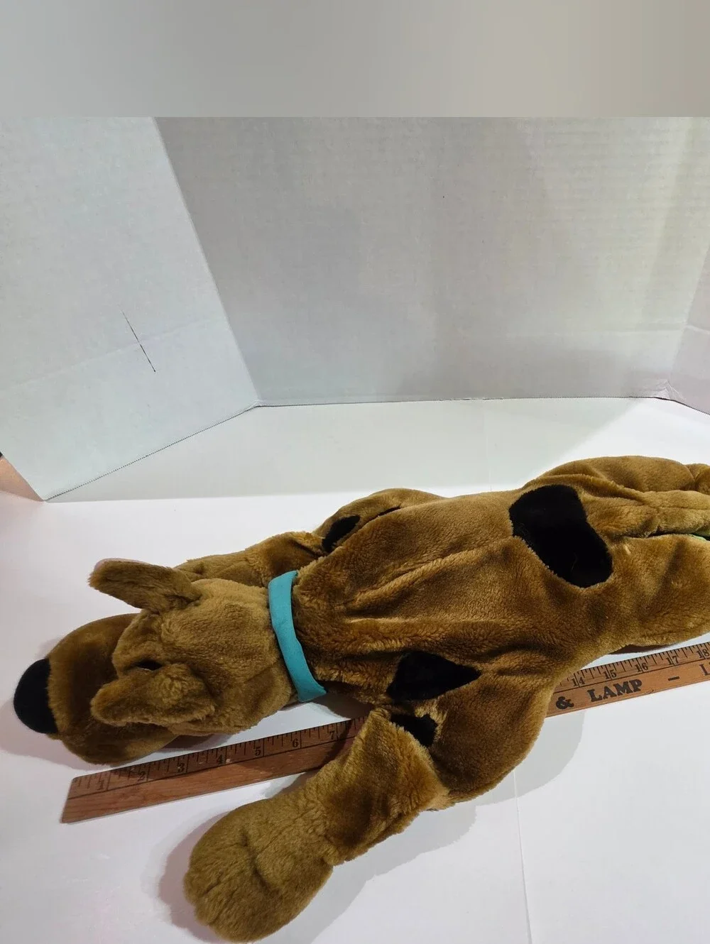 Vintage 2000s Scooby-Doo Jumbo Laying Plush with Sound Tested